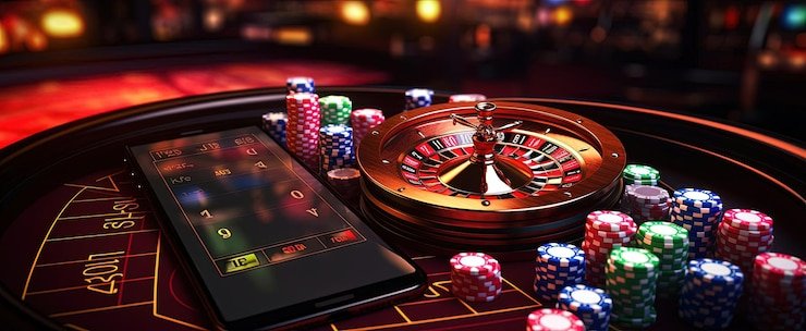 Live casino table environment with dealer and digital interface